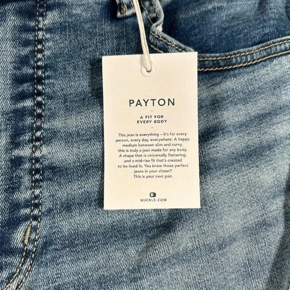 BKE Buckle Payton Jeans Womens 32s 32x30 Mid Rise Bootcut Universal Fit NWT - Picture 5 of 10